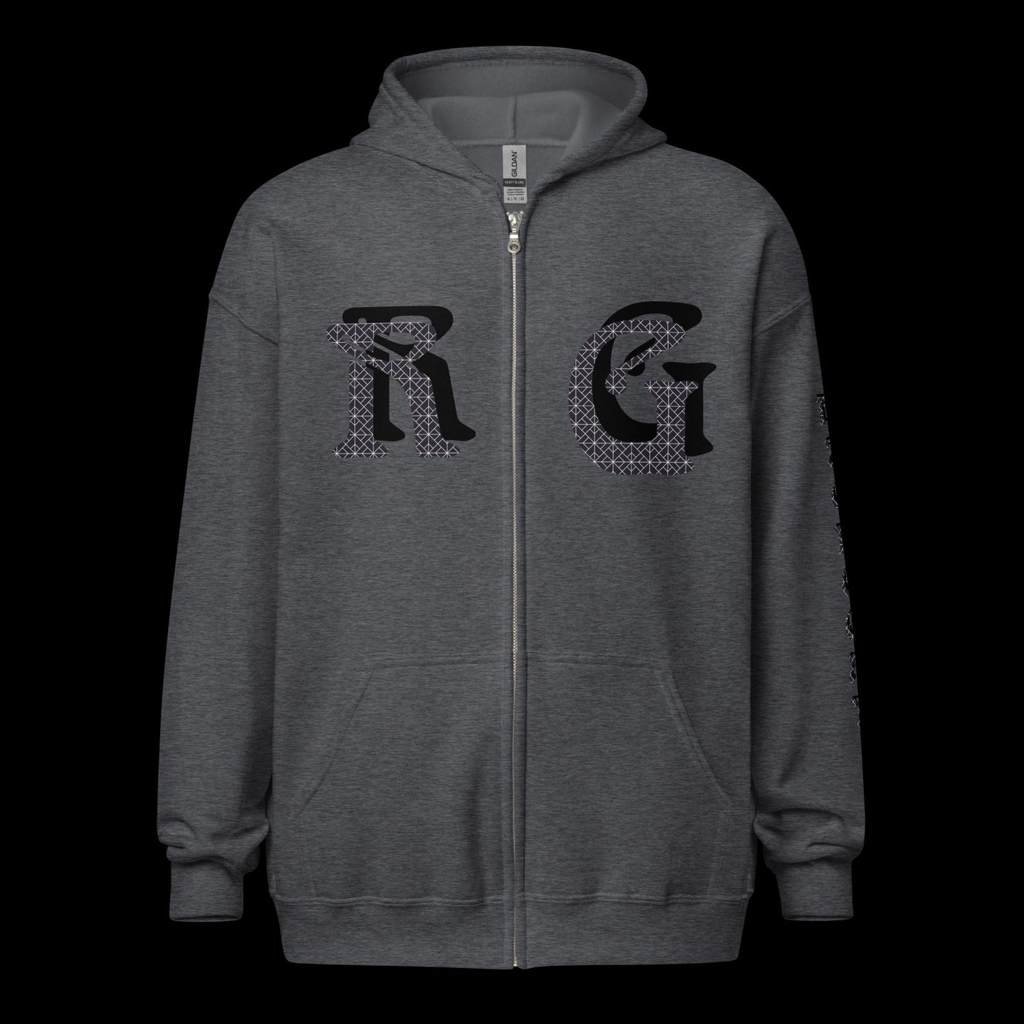 RG Unisex heavy blend zip hoodie