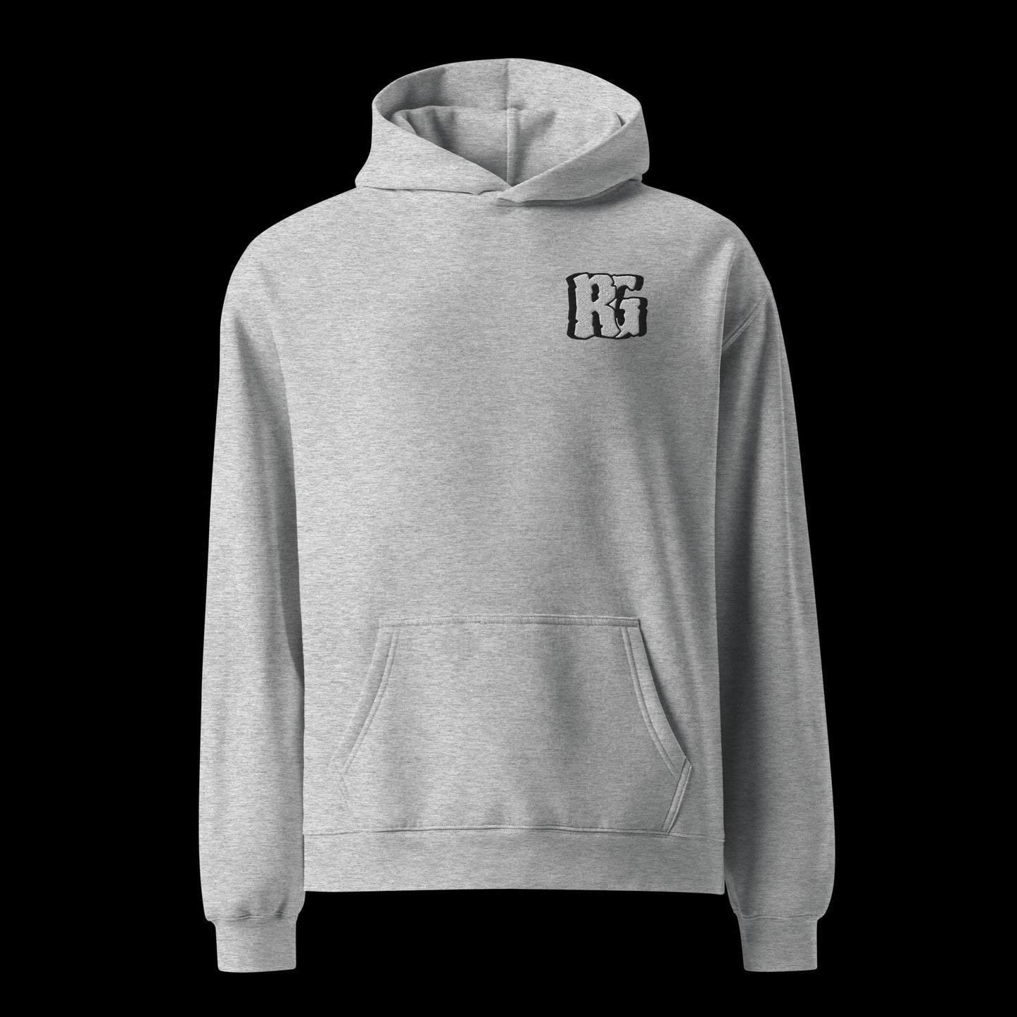 Embroidery RG Unisex oversized hoodie