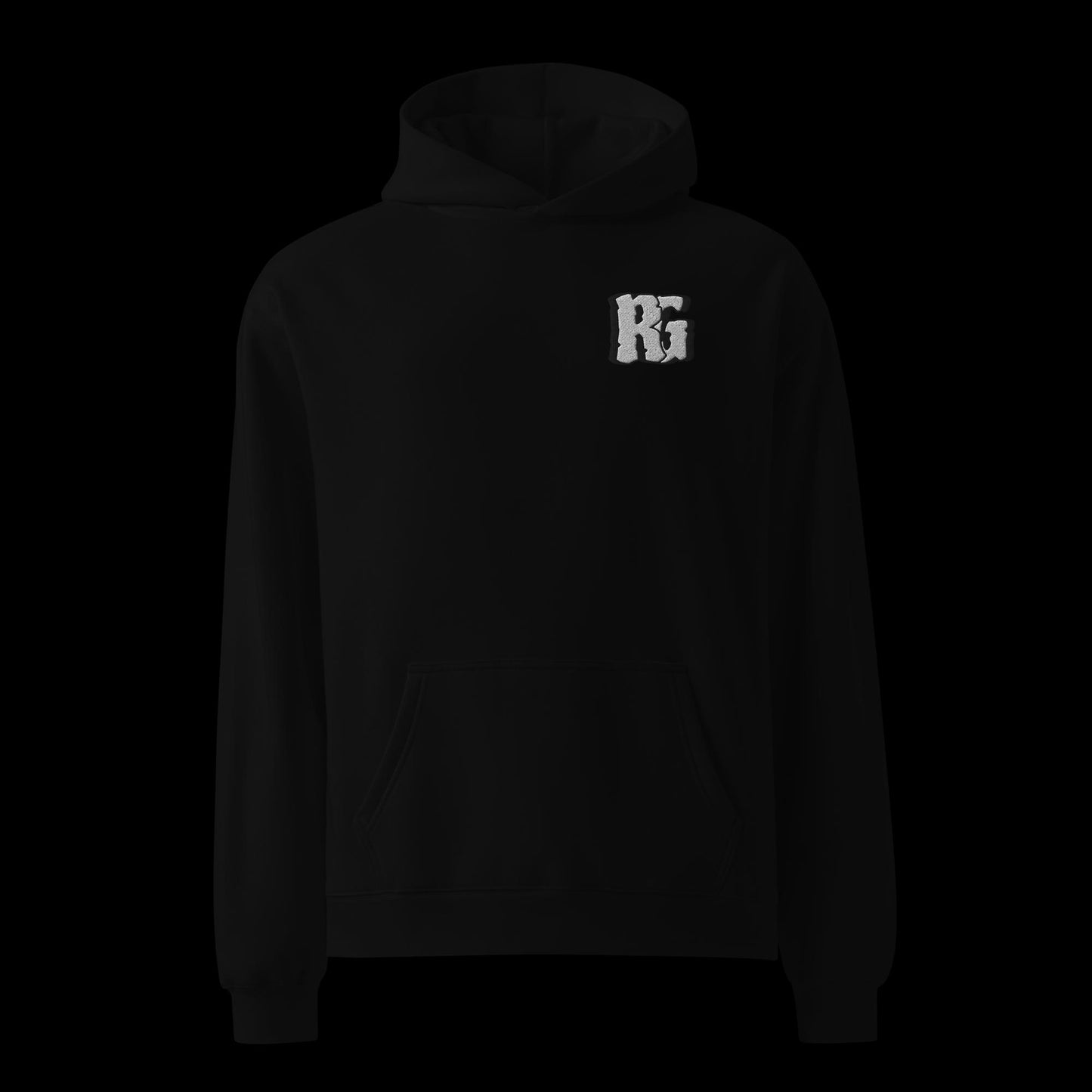 Embroidery RG Unisex oversized hoodie