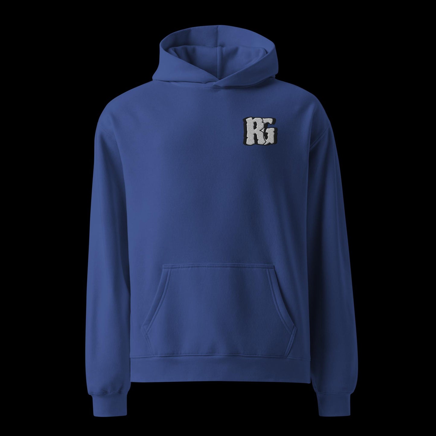 Embroidery RG Unisex oversized hoodie