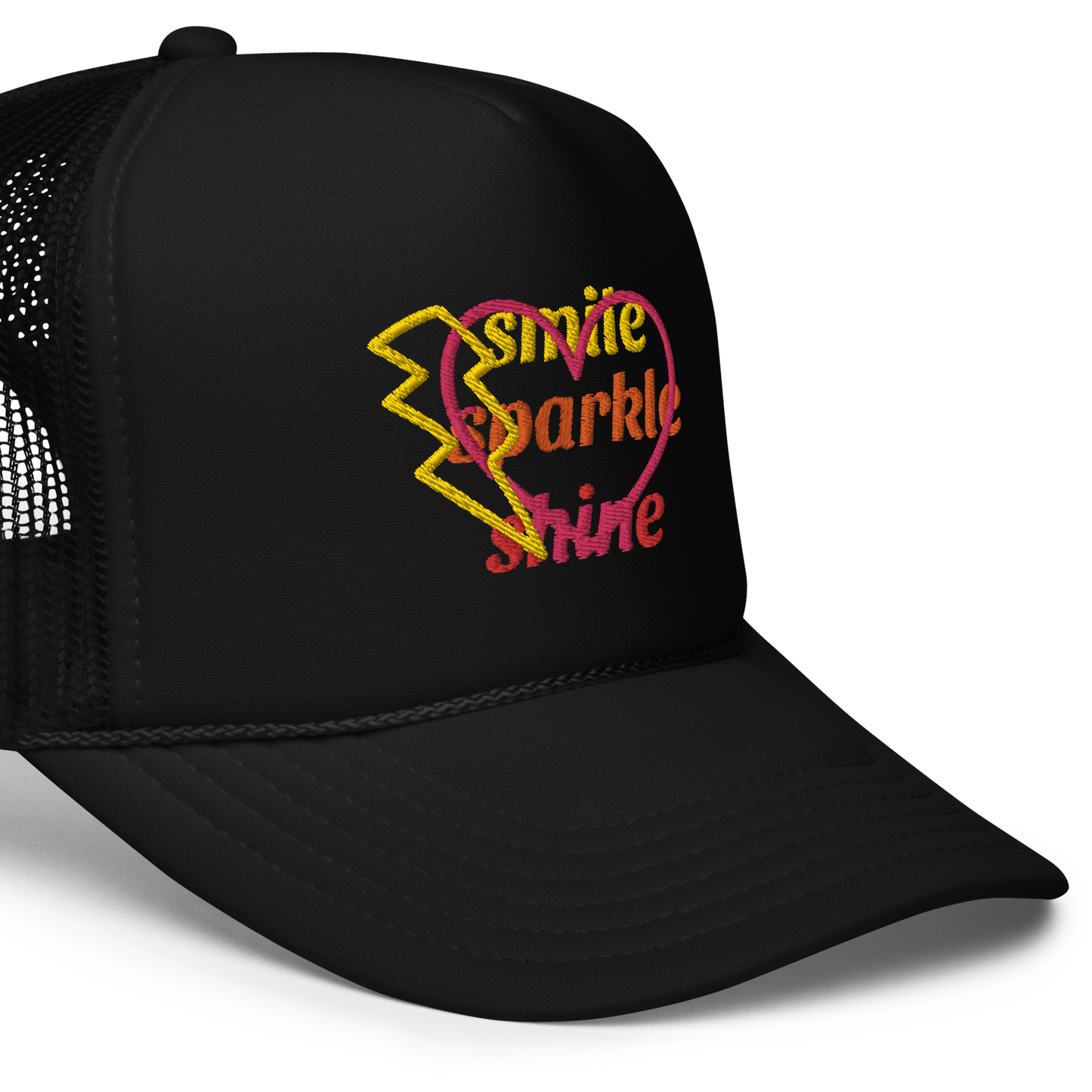 RG Smile Foam trucker hat