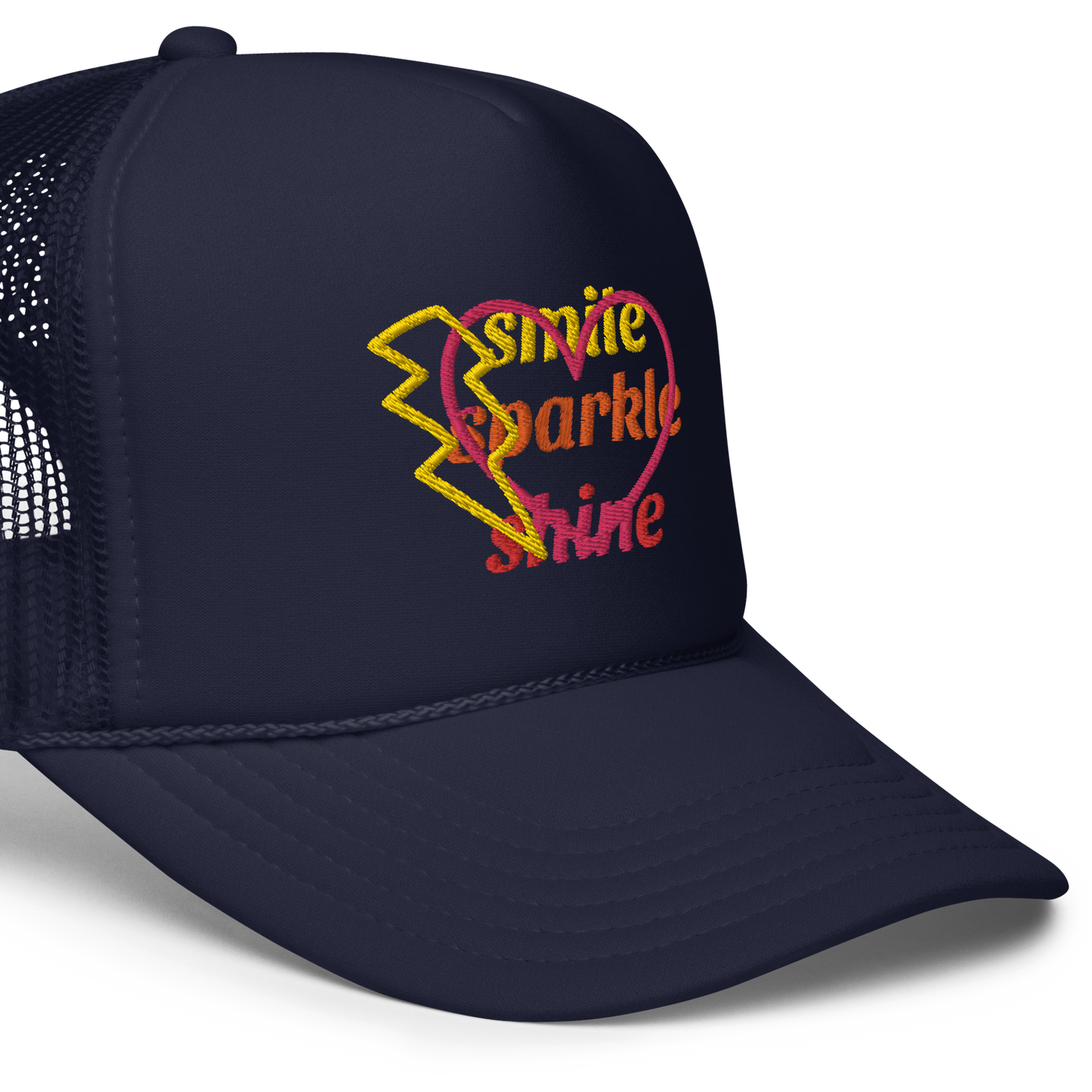 RG Smile Foam trucker hat