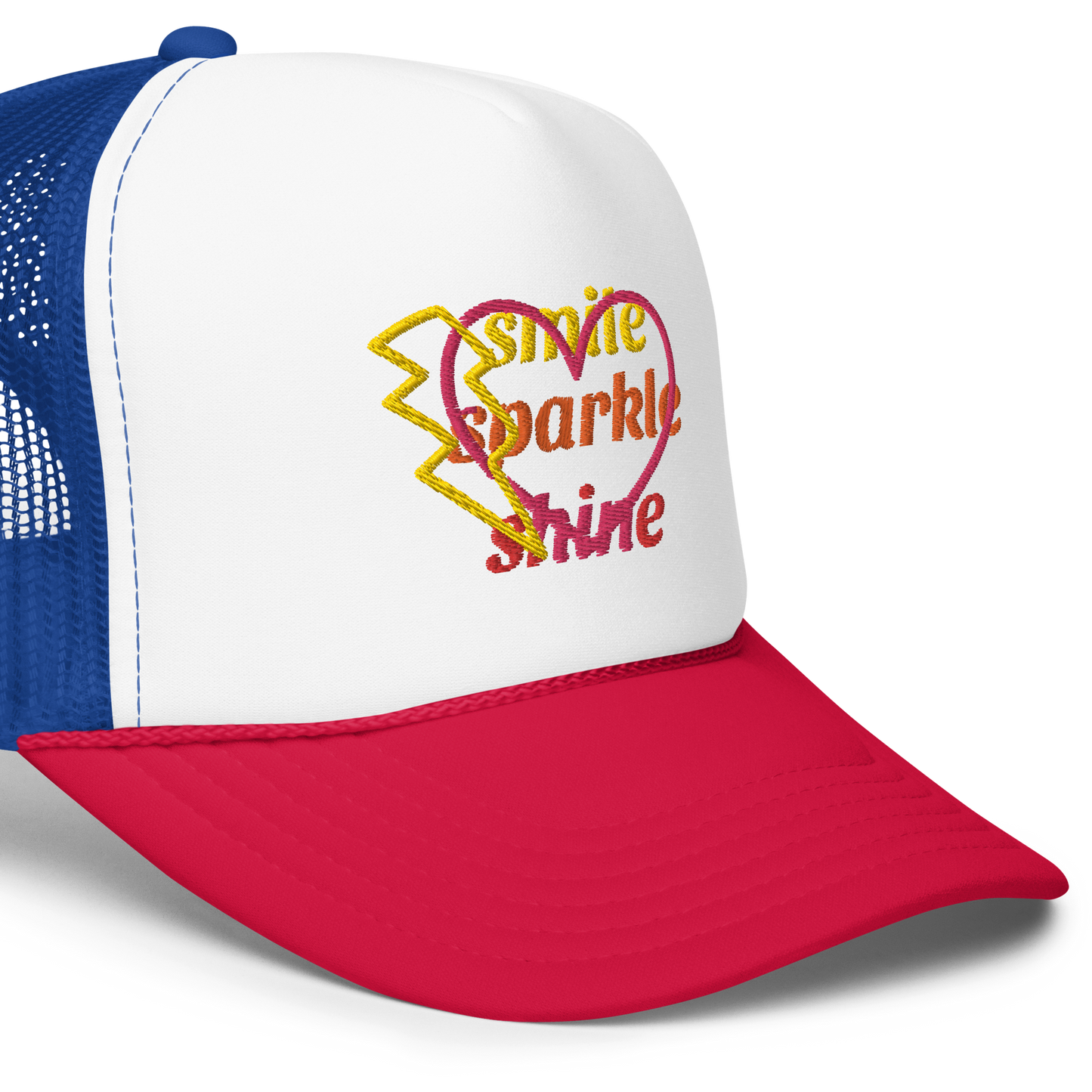 RG Smile Foam trucker hat